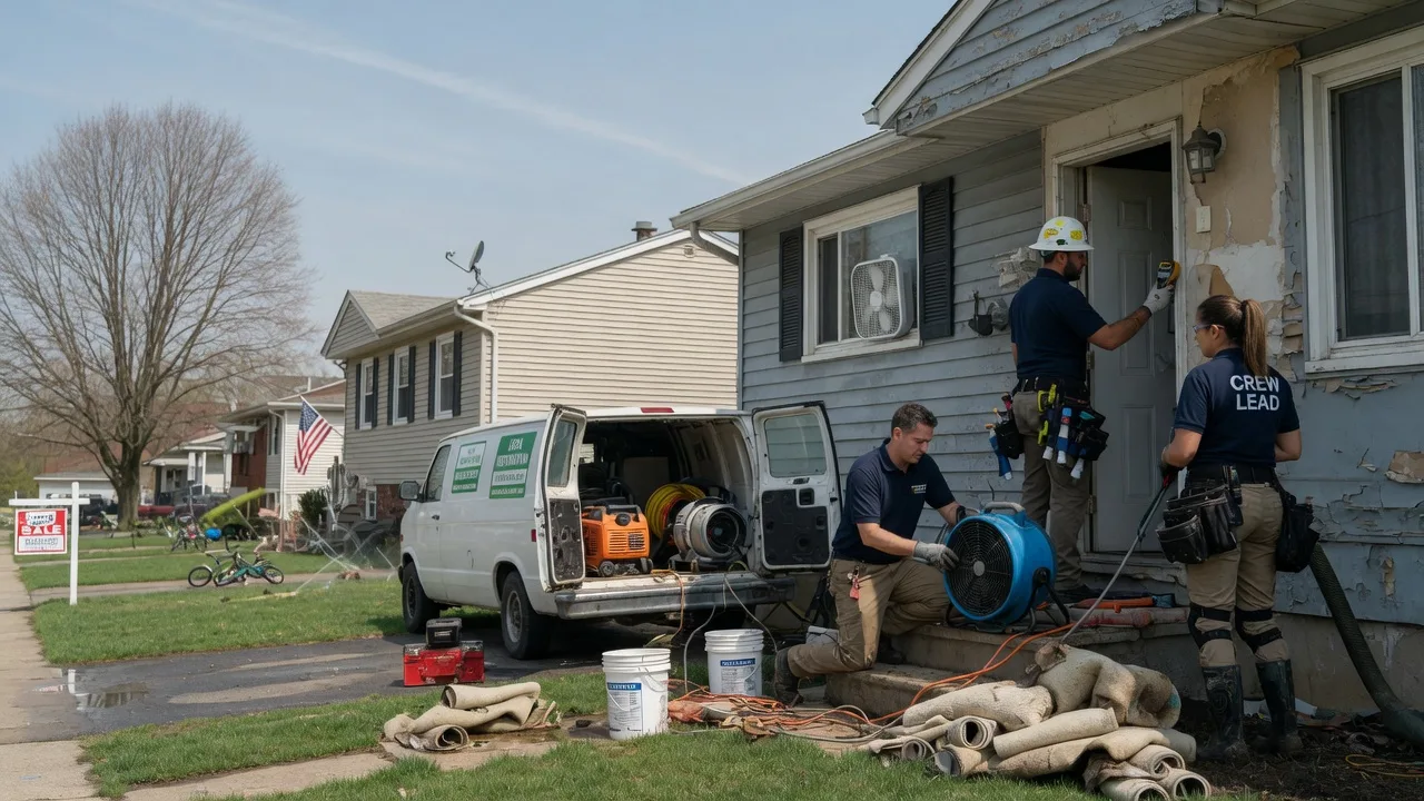 Flood Cleanup in Troy Mills, IA near me