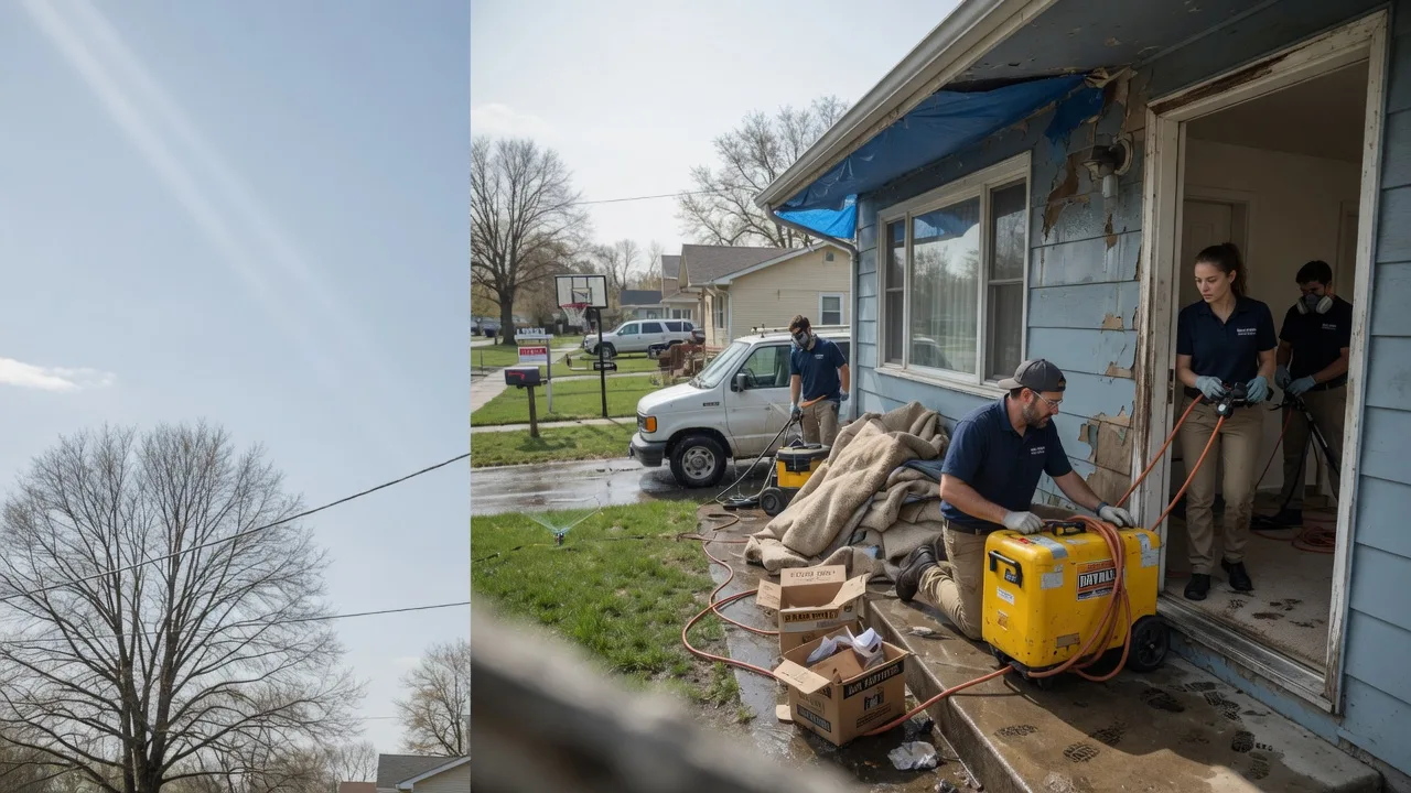 Basement Flood Cleanup in Troy Mills, IA near me